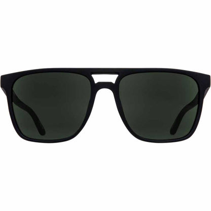 Spy Optic Czar Soft Matte Black - Happy Gray Green Polar