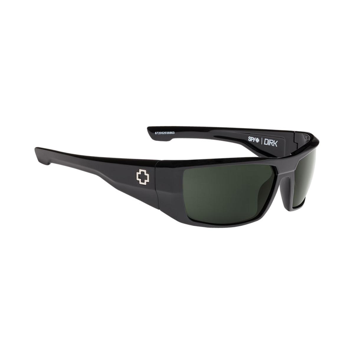  Spy Optic Dirk Black - HD Plus Gray Green