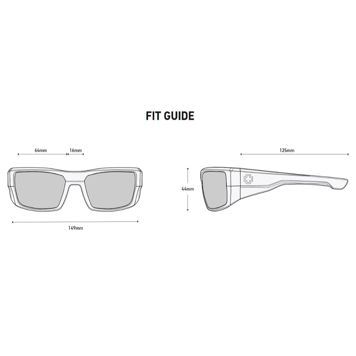  Spy Optic Dirk Black - HD Plus Gray Green