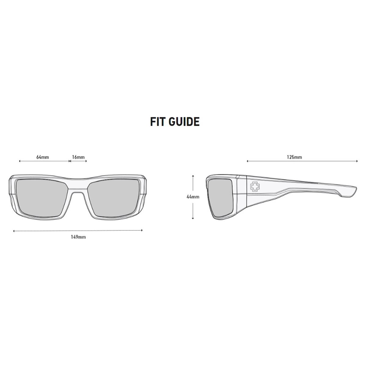  Spy Optic Dirk Hawaii - HD Plus Gray Green Polar