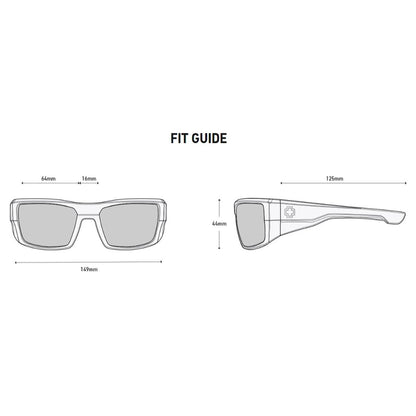  Spy Optic Dirk Hawaii - HD Plus Gray Green Polar