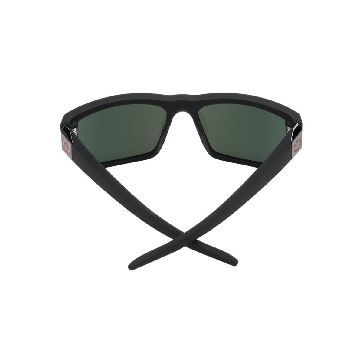  Spy Optic Dirty Mo 2 SPY + Dale Jr Matte Black - HD Plus Gray Green With Orange Spectra Mirror