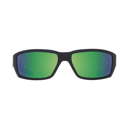  Spy Optic Dirty Mo Matte Black - HD Plus Bronze Polar With Green Spectra Mirror