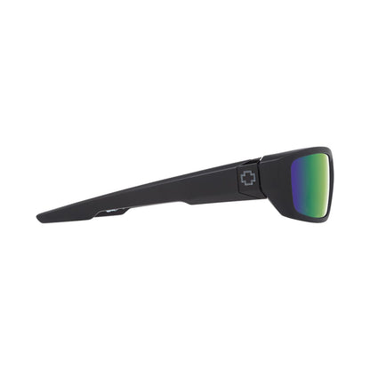  Spy Optic Dirty Mo Matte Black - HD Plus Bronze Polar With Green Spectra Mirror
