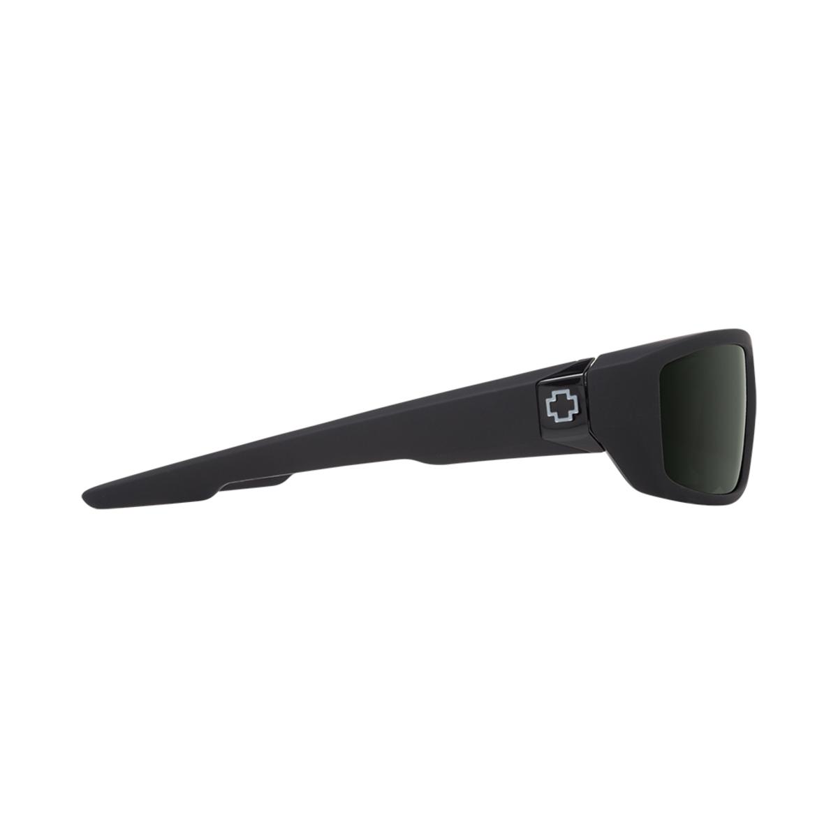  Spy Optic Dirty Mo Soft Matte Black - HD Plus Gray Green Polar