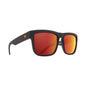  Spy Optic Discord Dale Jr Matte Black - HD Plus Gray Green With Orange Spectra Mirror