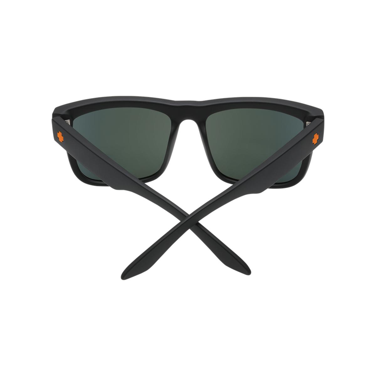  Spy Optic Discord Dale Jr Matte Black - HD Plus Gray Green With Orange Spectra Mirror
