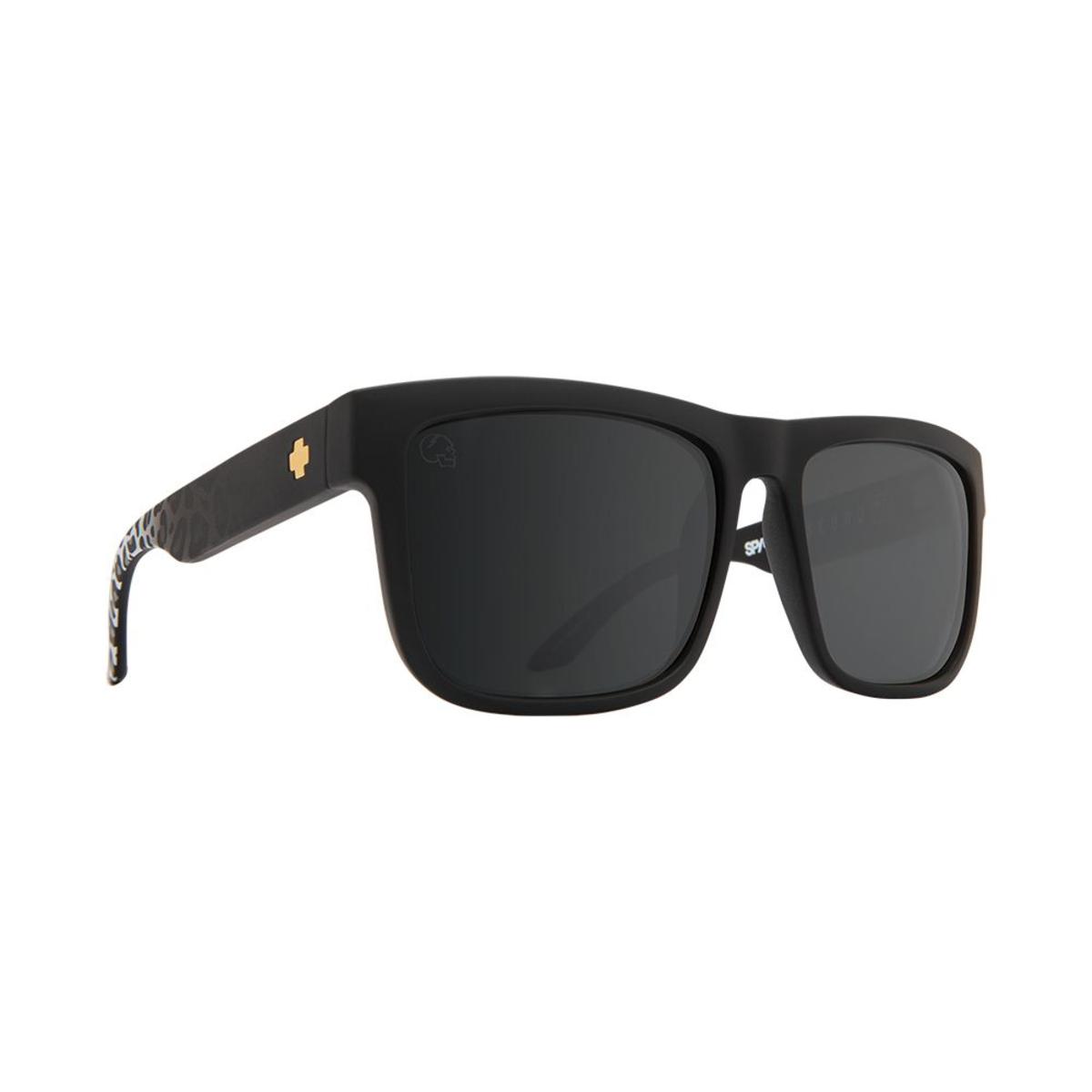  Spy Optic Discord Matte Black Leopard Fade - HD Plus Gray Green With Silver Light Spectra Mirror