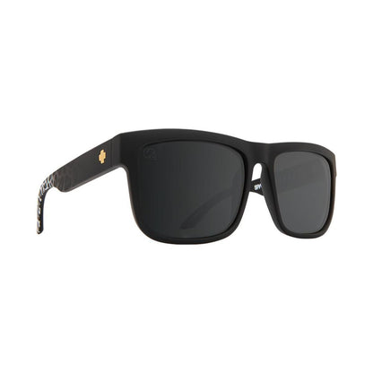  Spy Optic Discord Matte Black Leopard Fade - HD Plus Gray Green With Silver Light Spectra Mirror