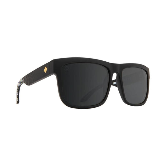  Spy Optic Discord Matte Black Leopard Fade - HD Plus Gray Green With Silver Light Spectra Mirror