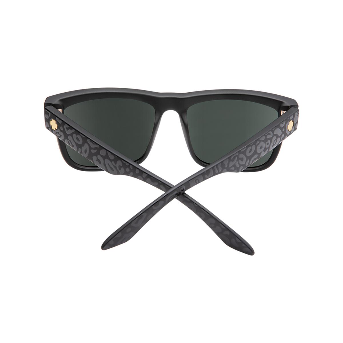  Spy Optic Discord Matte Black Leopard - HD Plus Gray Green With Silver Light Spectra Mirror