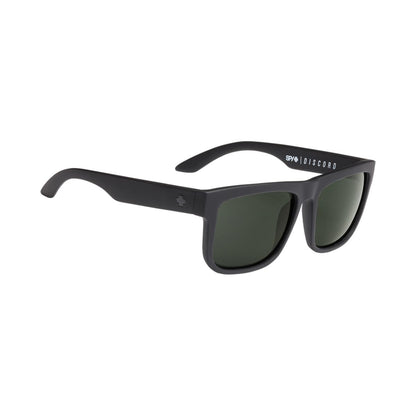  Spy Optic Discord Soft Matte Black - HD Plus Gray Green