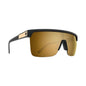  Spy Optic Flynn 5050 25 Anniv Matte Black Gold - HD Plus Bronze With Gold Spectra Mirror