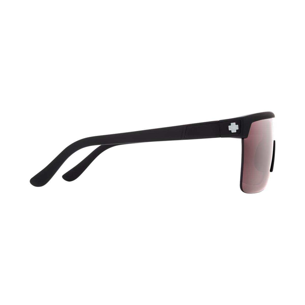  Spy Optic Flynn 5050 Matte Black - HD Plus Rose With Silver Spectra Mirror