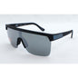  Spy Optic Flynn 5050 Soft Matte Black - Happy Gray Green Polar With Silver Spectra Mirror
