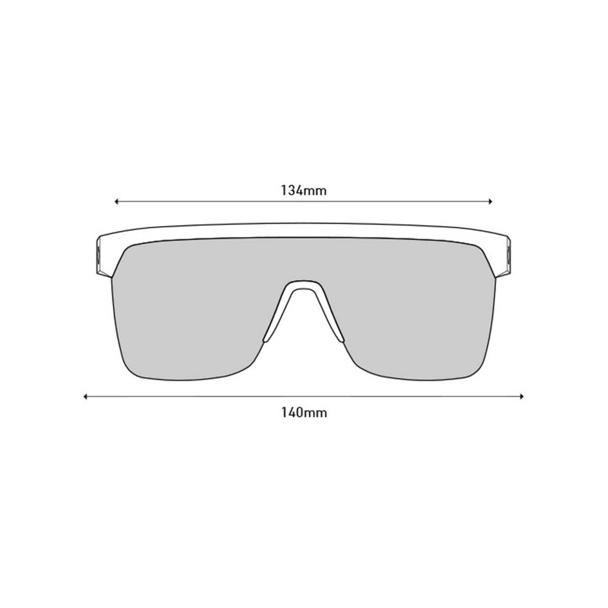  Spy Optic Flynn 5050 Soft Matte Black - Happy Gray Green Polar With Silver Spectra Mirror