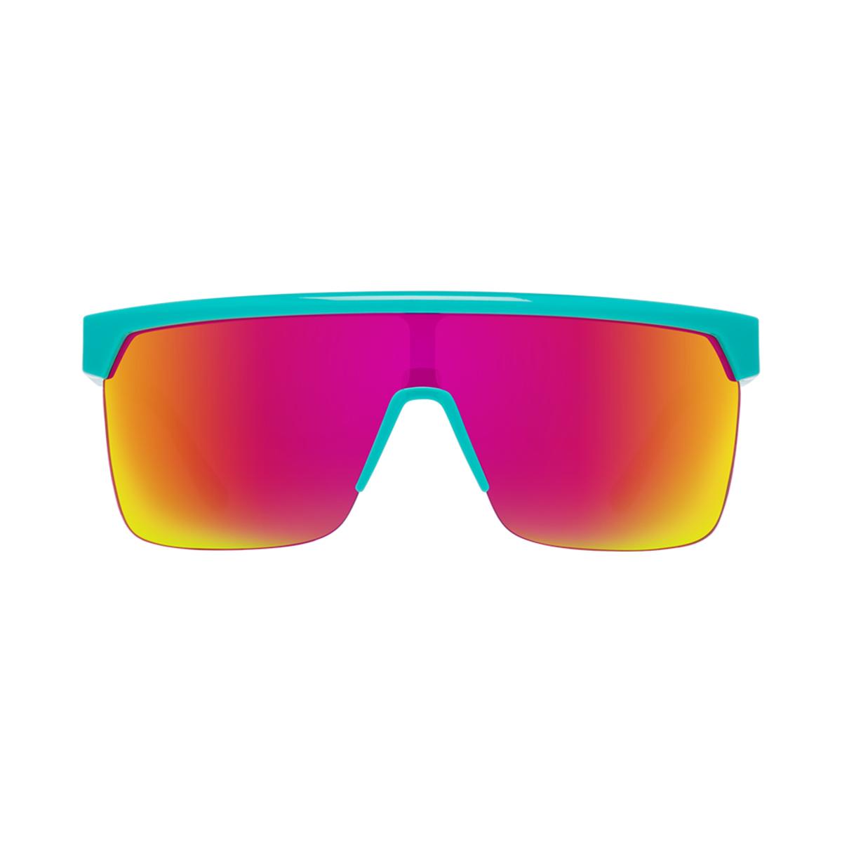  Spy Optic Flynn 5050 Teal - HD Plus Gray Green With Pink Spectra Mirror