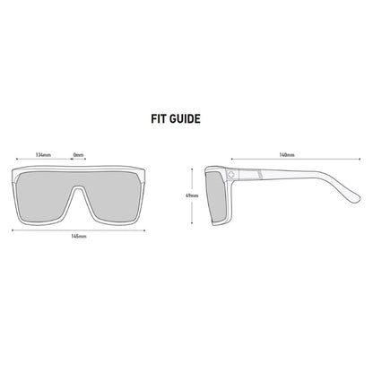  Spy Optic Flynn Black/Matte Black - Happy Gray Green