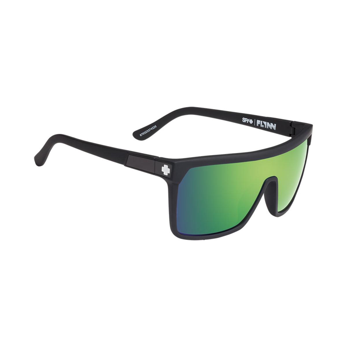  Spy Optic Flynn Matte Black - HD Plus Bronze With Green Spectra Mirror