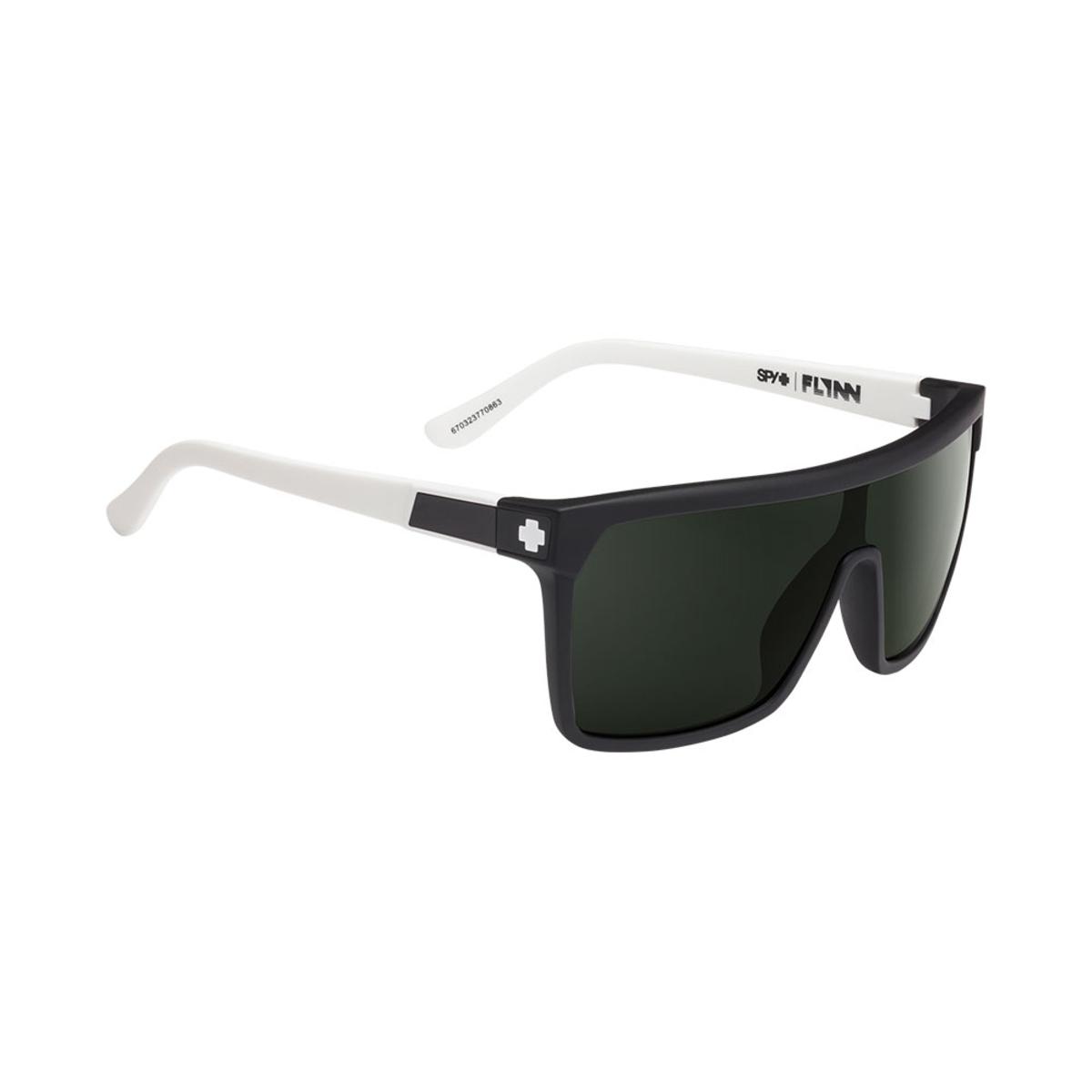  Spy Optic Flynn Matte Ebony/Ivory - Happy Gray Green