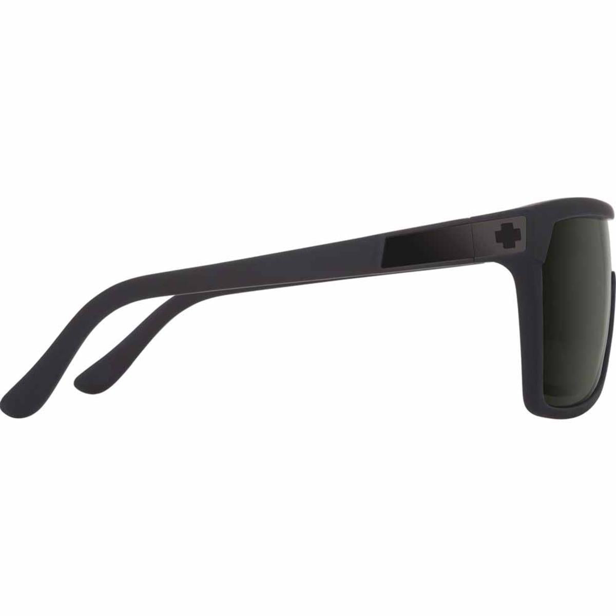  Spy Optic Flynn Soft Matte Black - Happy Boost Polar Black Mirror