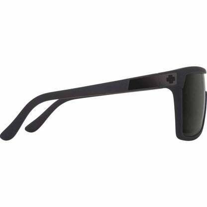  Spy Optic Flynn Soft Matte Black - Happy Boost Polar Black Mirror