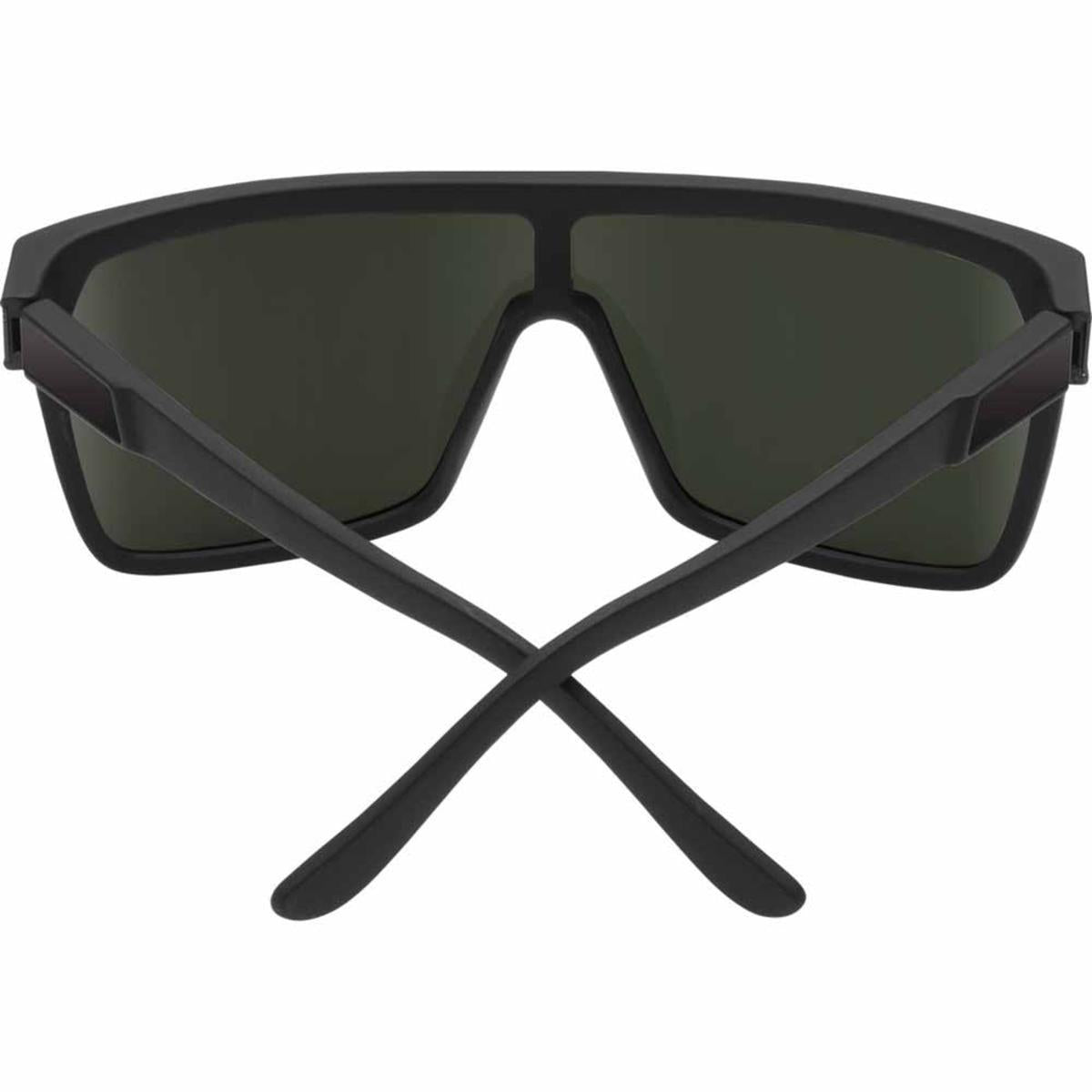  Spy Optic Flynn Soft Matte Black - Happy Boost Polar Black Mirror