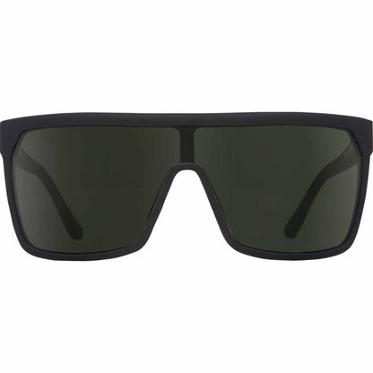  Spy Optic Flynn Soft Matte Black - Happy Gray Green Polar With Silver Spectra Mirror