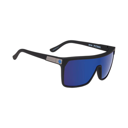  Spy Optic Flynn Soft Matte Black - HD Plus Bronze With Dark Blue Spectra Mirror