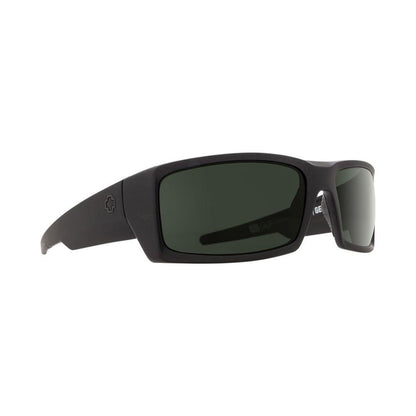  Spy Optic General Soft Matte Black - Happy Gray Green Polar