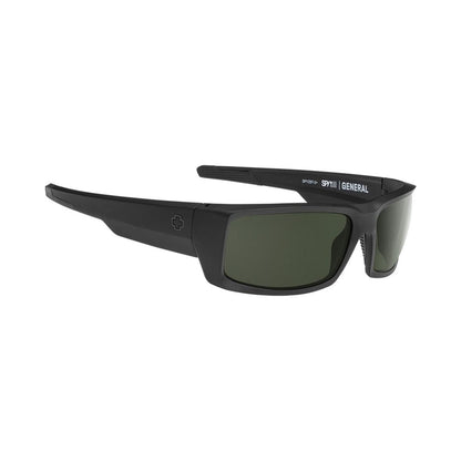  Spy Optic General SOSI Matte Black ANSI RX - HD Plus Gray Green Polar