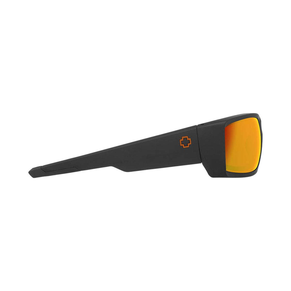  Spy Optic General SPY + Dale Jr Matte Black - HD Plus Gray Green With Orange Spectra Mirror