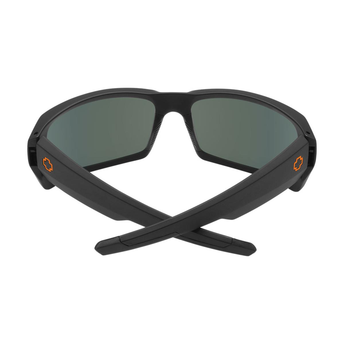  Spy Optic General SPY + Dale Jr Matte Black - HD Plus Gray Green With Orange Spectra Mirror