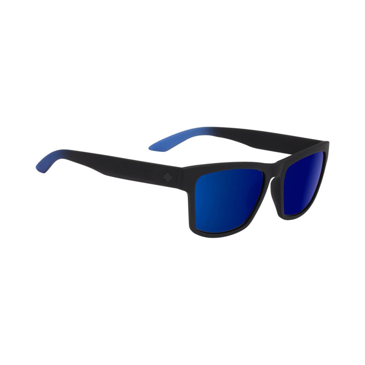  Spy Optic Haight 2 Soft Matte Black/Blue Fade - HD Plus Gray Green With Dark Blue Light Spectra Mirror