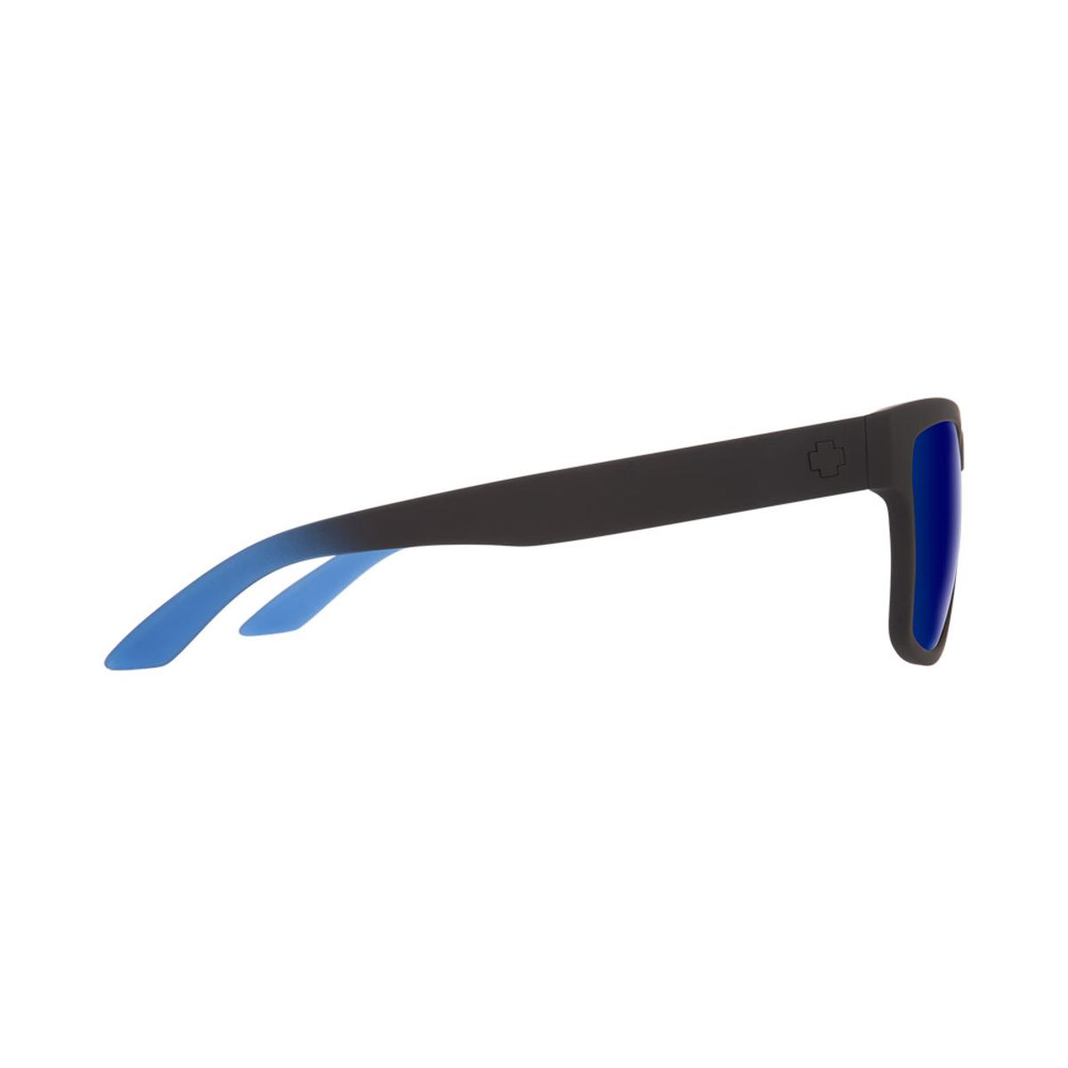  Spy Optic Haight 2 Soft Matte Black/Blue Fade - HD Plus Gray Green With Dark Blue Light Spectra Mirror