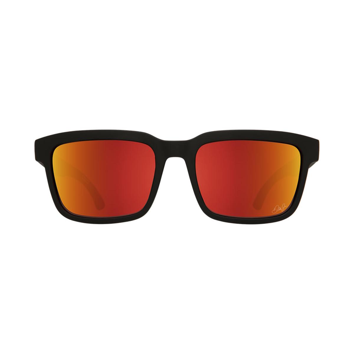 Spy Optic Helm 2 SPY + Dale Jr Matte Black - HD Plus Gray Green With Orange Spectra Mirror