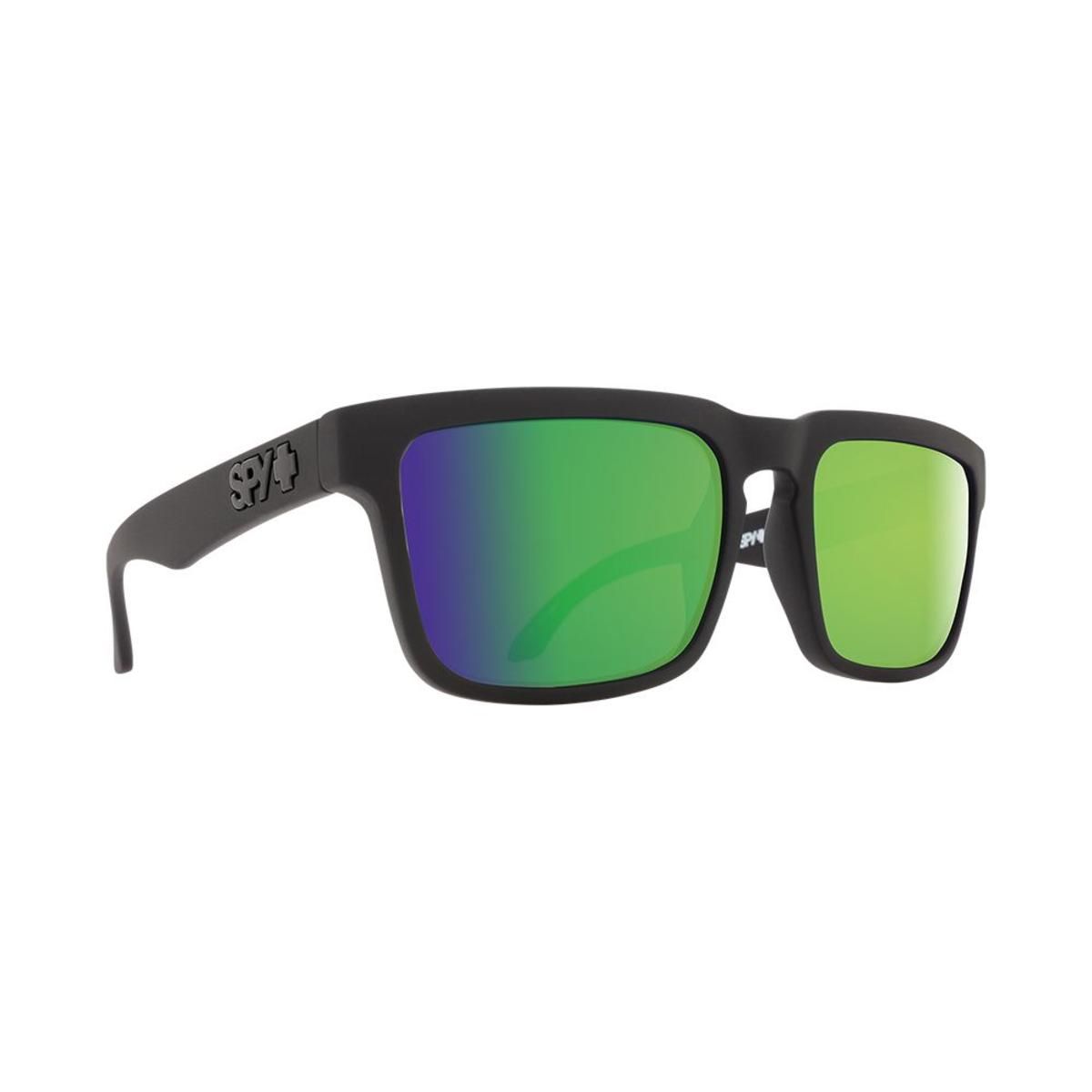  Spy Optic Helm Matte Black - Happy Bronze Polar With Green Spectra