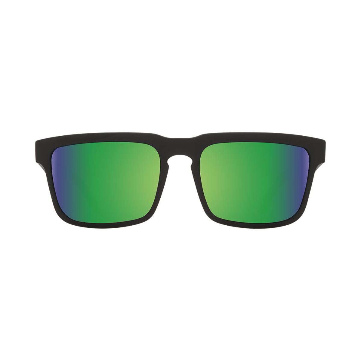  Spy Optic Helm Matte Black - Happy Bronze Polar With Green Spectra