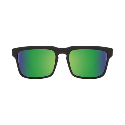  Spy Optic Helm Matte Black - Happy Bronze Polar With Green Spectra