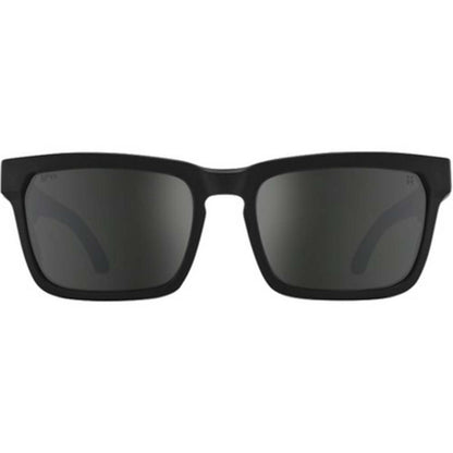  Spy Optic Helm Tech Matte Black - Happy Gray Green Black Spectra Mirror