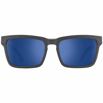  Spy Optic Helm Tech Matte Dark Gray - Happy Gray Green Polar With Black Spectra Mirror