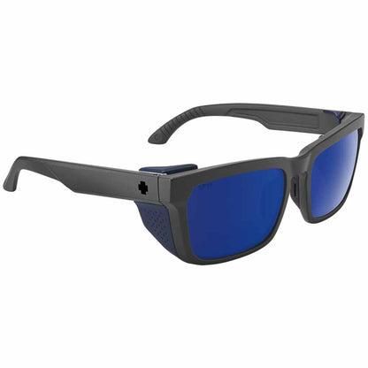 Spy Optic Helm Tech Matte Dark Gray - Happy Gray Green Polar With Black Spectra Mirror