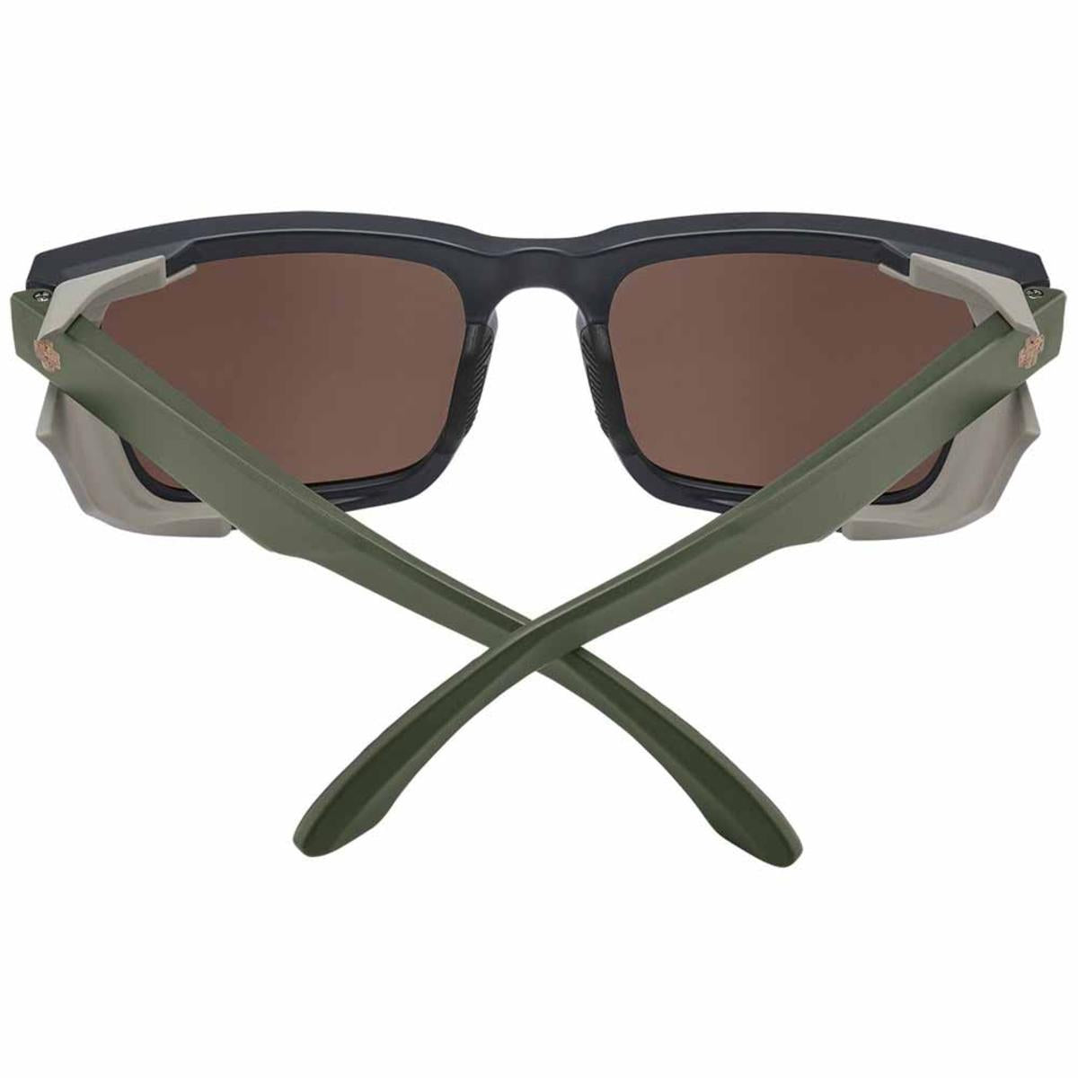  Spy Optic Helm Tech Matte Dark Olive Matte Olive - Happy Bronze Polar Olive Spectra Mirror