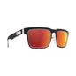  Spy Optic Helm Whitewall - HD Plus Gray Green With Red Spectra Mirror