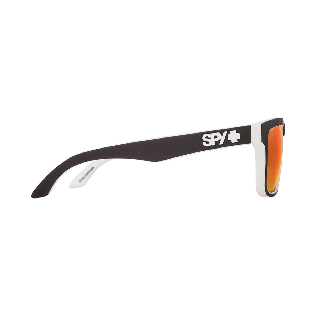  Spy Optic Helm Whitewall - HD Plus Gray Green With Red Spectra Mirror