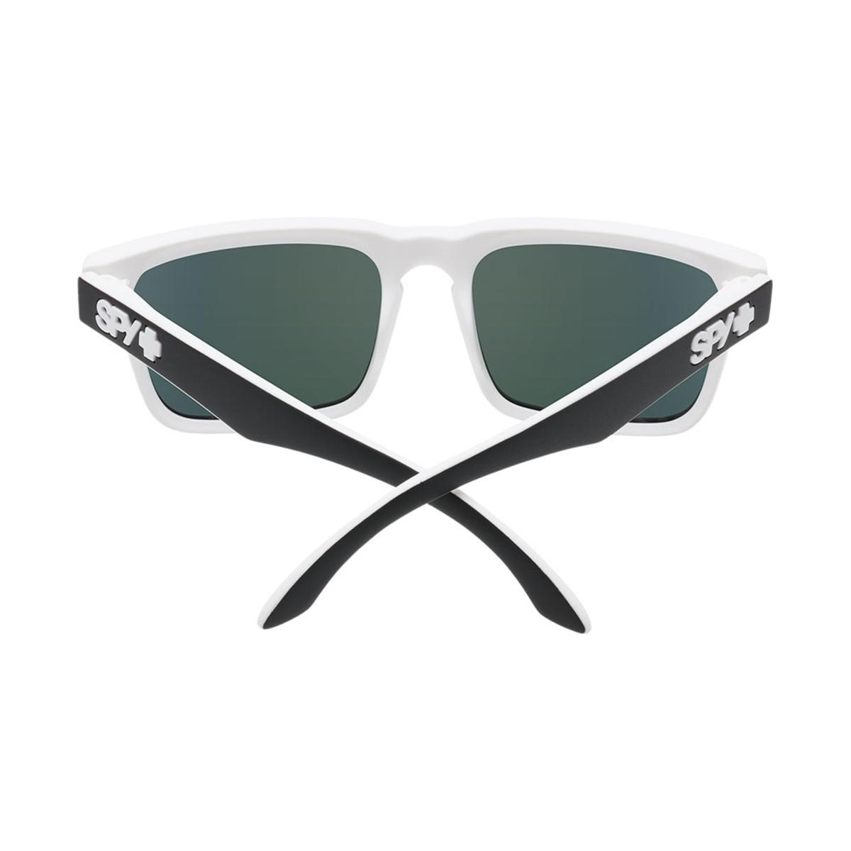  Spy Optic Helm Whitewall - HD Plus Gray Green With Red Spectra Mirror