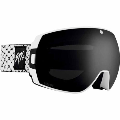  Spy Optic Legacy Goggle Gloss White - Happy Gray Green With Black Spectra Mirror