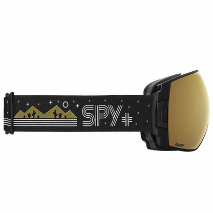  Spy Optic Legacy Goggle Spy + Tom Wallisch - Happy Bronze Gold Spectra Mirror
