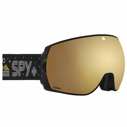  Spy Optic Legacy Goggle Spy + Tom Wallisch - Happy Bronze Gold Spectra Mirror