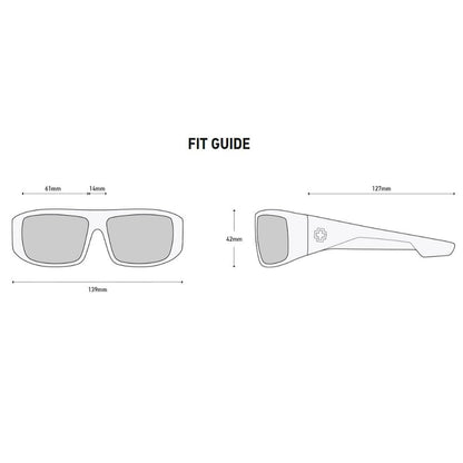  Spy Optic Logan Soft Matte Black - HD Plus Gray Green